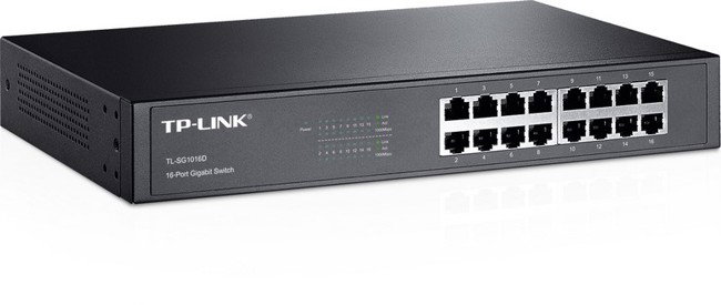 TP-Link TL-SG1016D Switch de 16 puertos Gigabit Ethernet TP-Link TL-SG1016D Switch de 16 puertos Gigabit Ethernet
