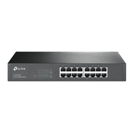 TP-Link TL-SG1016D Switch Gigabit de 16 puertos, Negro