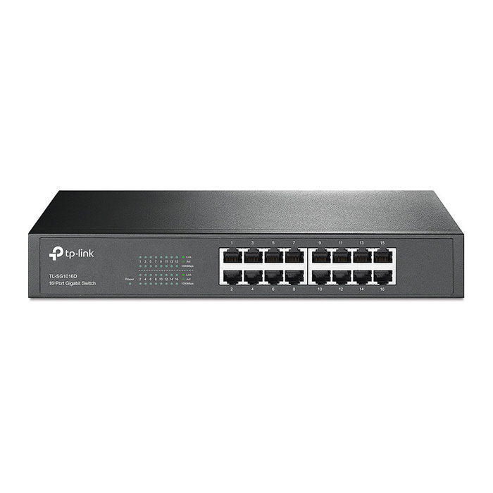 TP-Link TL-SG1016D Switch Gigabit de 16 Puertos RJ-45 TP-Link TL-SG1016D Switch Gigabit de 16 Puertos RJ-45