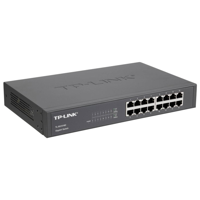 TP-Link TL-SG1016D Switch Gigabit de 16 Puertos RJ-45 TP-Link TL-SG1016D Switch Gigabit de 16 Puertos RJ-45