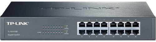 TP-Link TL-SG1016D Switch de 16 puertos Gigabit Ethernet TP-Link TL-SG1016D Switch de 16 puertos Gigabit Ethernet