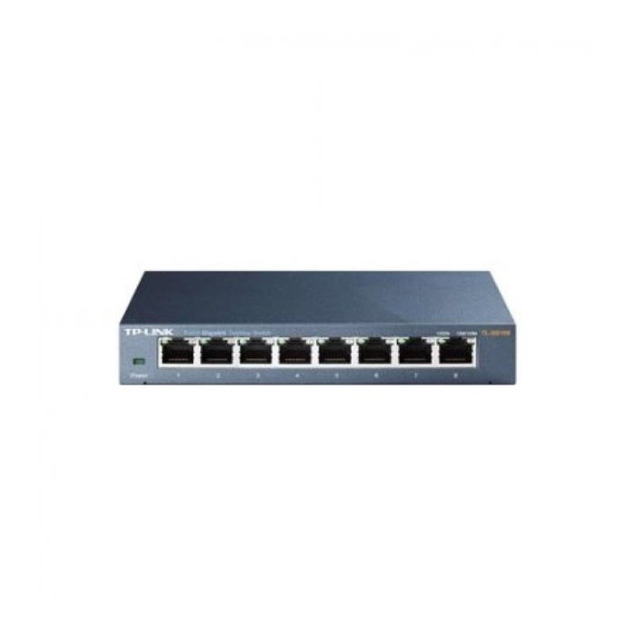 TP-Link TL-SG108 Switch de red de 8 puertos Gigabit Ethernet TP-Link TL-SG108 Switch de red de 8 puertos Gigabit Ethernet