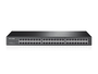 TP-LINK Switch TL-SG1048, Conmutador de Red 48 Puertos Gigabit, Negro