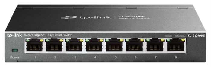 TP-Link TL-SG108E Switch Easy Smart de 8 Puertos Gigabit
