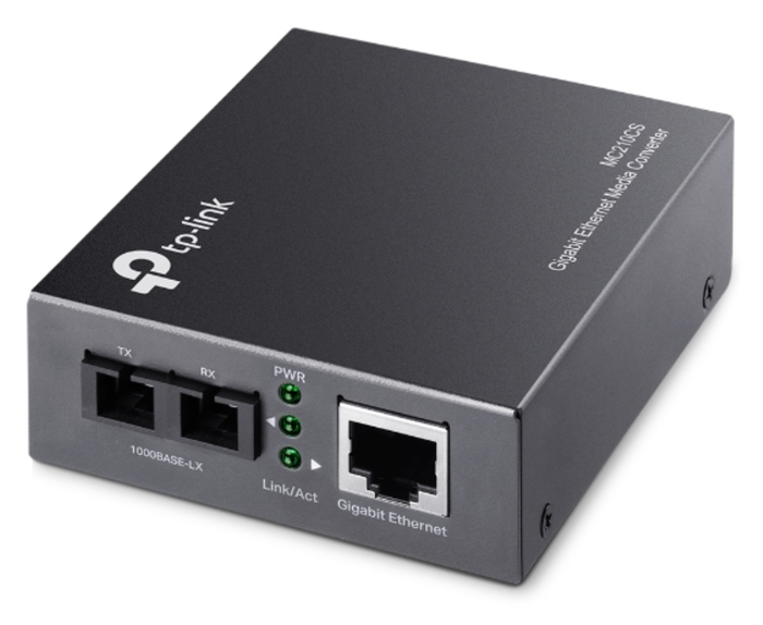 TP-Link MC210CS Convertidor de medios Gigabit Monomodo 1310 nm