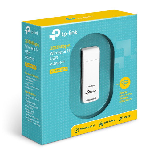 TP-Link TL-WN821N Adaptador Wi-Fi USB 300Mbps