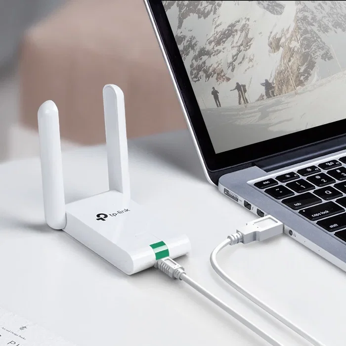 TP-Link TL-WN822N Adaptador USB WiFi 802.11n 300 Mbps Wireless-N 2.4 GHz Color Blanco