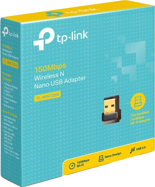 TP-Link TL-WN725N Adaptador WiFi Nano USB 150Mbps