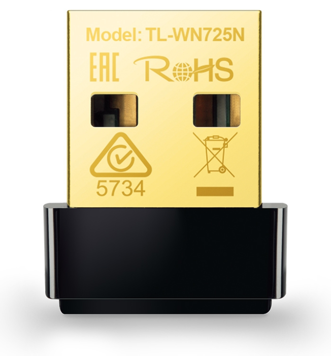 TP-Link TL-WN725N Adaptador USB Nano Wi-Fi N 150Mbps TP-Link TL-WN725N Adaptador USB Nano Wi-Fi N 150Mbps