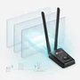 TP-Link TL-WN8200ND - Adaptador USB Wi-Fi 4 (802.11n) de 300 Mbps, Doble Antena Externa de 5 dBi, Alta Potencia y Alcance, Conexión WPS, para PC y Mac