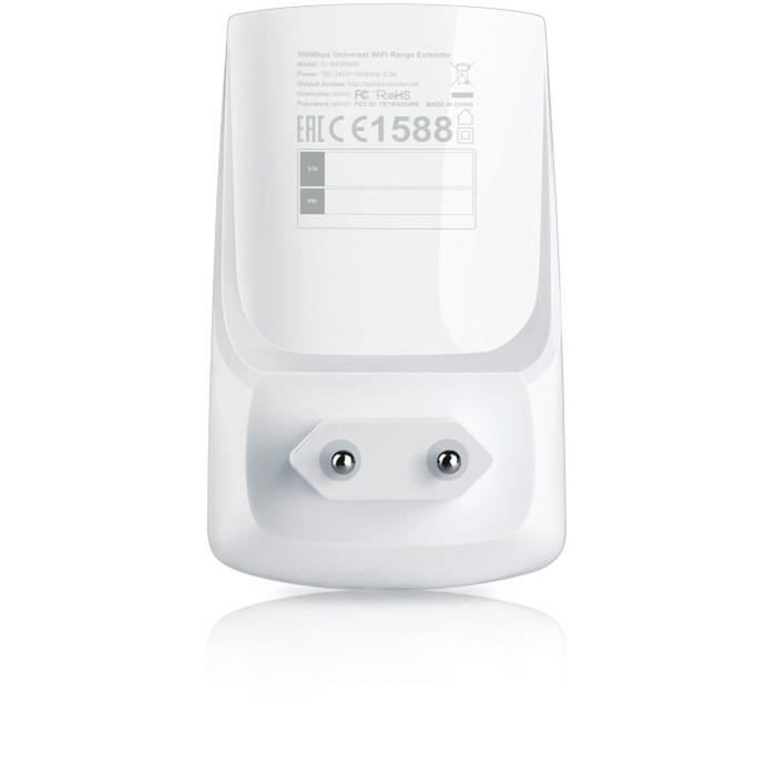 TP-Link TL-WA854RE Repetidor Wi-Fi 300 Mbps Blanco TP-Link TL-WA854RE Repetidor Wi-Fi 300 Mbps Blanco