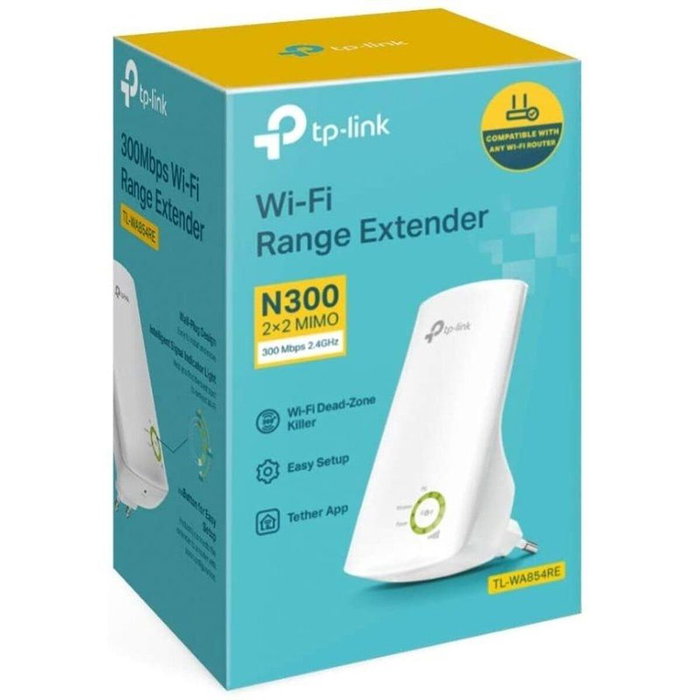 TP-Link TL-WA854RE Repetidor Wi-Fi 300 Mbps Blanco TP-Link TL-WA854RE Repetidor Wi-Fi 300 Mbps Blanco