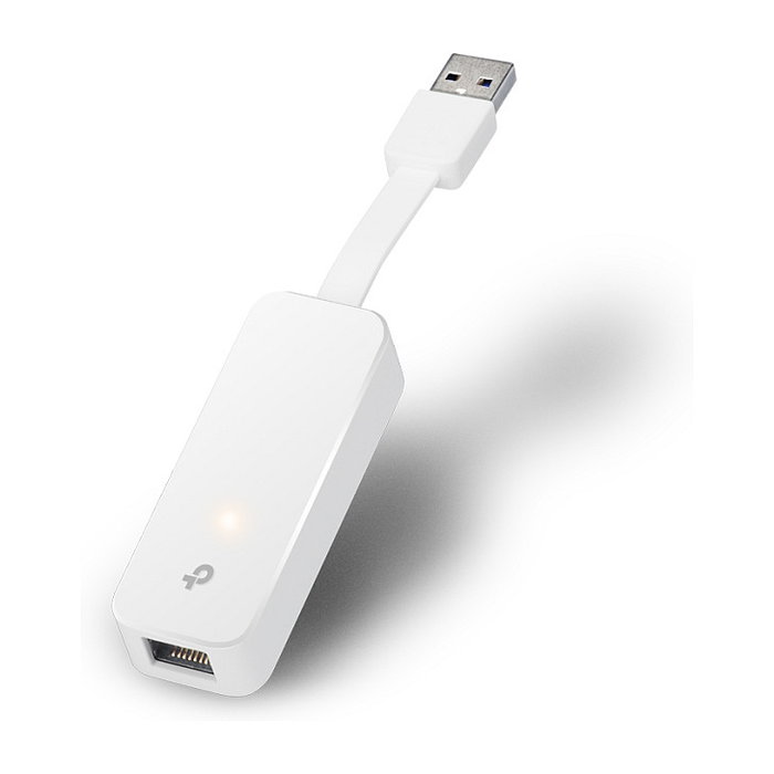 TP-Link UE300 Adaptador de Red USB 3.0 a Ethernet Gigabit Blanco TP-Link UE300 Adaptador de Red USB 3.0 a Ethernet Gigabit Blanco