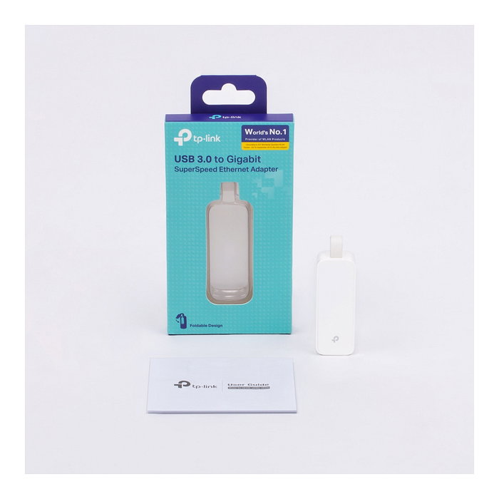TP-Link UE300 Adaptador de Red USB 3.0 a Ethernet Gigabit Blanco TP-Link UE300 Adaptador de Red USB 3.0 a Ethernet Gigabit Blanco
