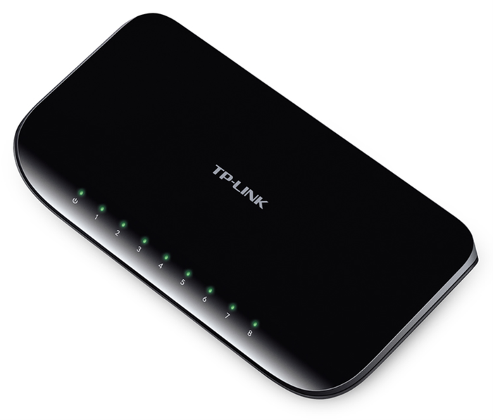 TP-Link TL-SG1008D Switch Gigabit de 8 Puertos Negro