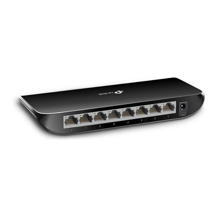 TP-Link TL-SG1008D Switch Gigabit de 8 Puertos Negro