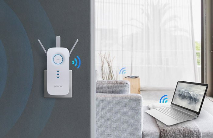 TP-Link RE450 AC1750 Extensor de Cobertura Wi-Fi Blanco