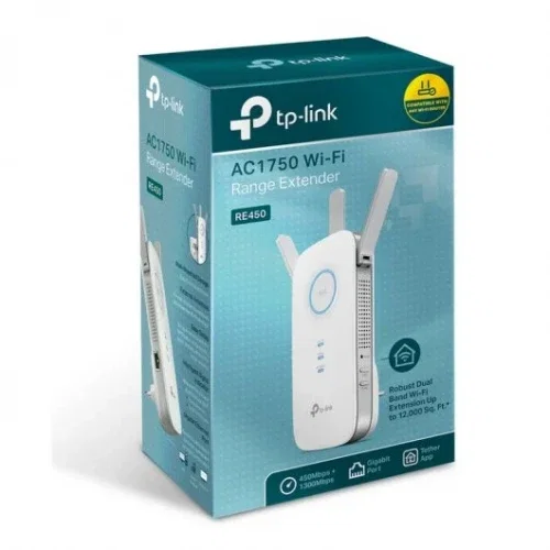 TP-Link RE450 AC1750 Extensor de Cobertura Wi-Fi Blanco