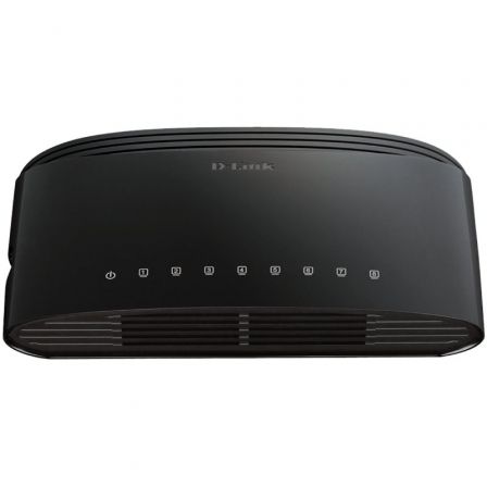 D-Link DES-1008D Switch Fast Ethernet 8 Puertos 10/100 Mbps No Gestionado D-Link DES-1008D Switch Fast Ethernet 8 Puertos 10/100 Mbps No Gestionado