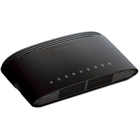 D-Link DES-1008D Switch Fast Ethernet 8 Puertos 10/100 Mbps No Gestionado D-Link DES-1008D Switch Fast Ethernet 8 Puertos 10/100 Mbps No Gestionado