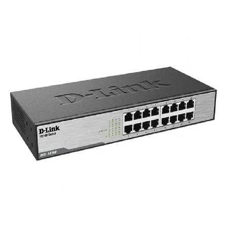 D-Link DES-1016D Switch de 16 Puertos RJ-45 10/100Mbps