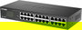 D-Link DGS-1024D Switch No Administrado Gigabit Ethernet 24 Puertos 10/100/1000 Mbps, Montaje en Rack 1U, Negro/Plata, QoS, Apilable