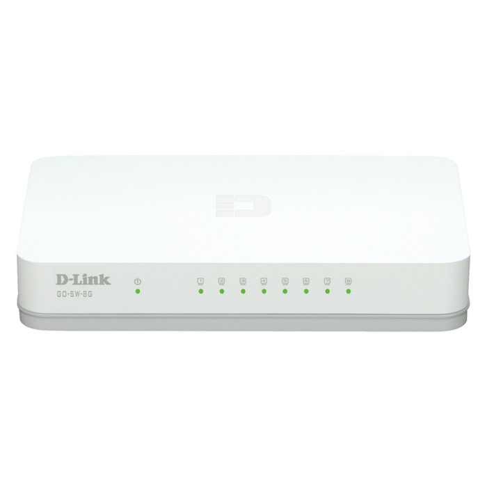 D-Link GO-SW-8G Switch de 8 puertos Gigabit D-Link GO-SW-8G Switch de 8 puertos Gigabit