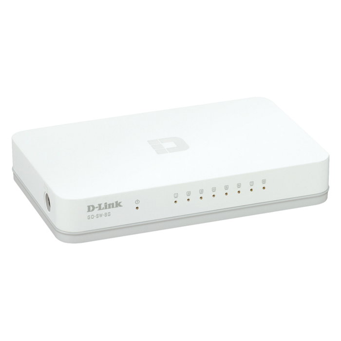 D-Link GO-SW-8G Switch de 8 puertos Gigabit D-Link GO-SW-8G Switch de 8 puertos Gigabit
