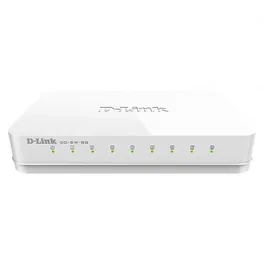 D-Link Go-SW-8G Conmutador de Sobremesa Gigabit con 8 Puertos RJ45 10/100/1000
