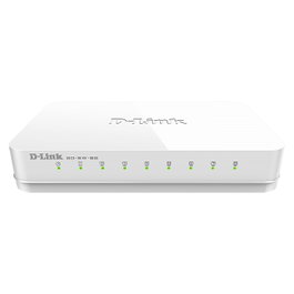 D-Link GO-SW-8G/E Switch Gigabit de 8 Puertos Blanco