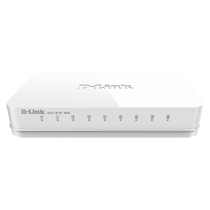 D-Link GO-SW-8G Switch de 8 puertos Gigabit D-Link GO-SW-8G Switch de 8 puertos Gigabit