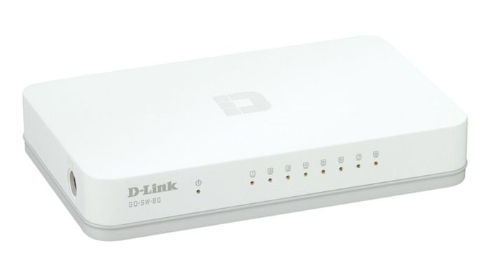 D-Link GO-SW-8G Switch Gigabit Unmanaged 8 x RJ-45 LAN Desktop