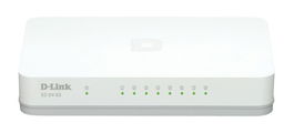 D-Link GO-SW-8G Switch Gigabit Unmanaged 8 x RJ-45 LAN Desktop