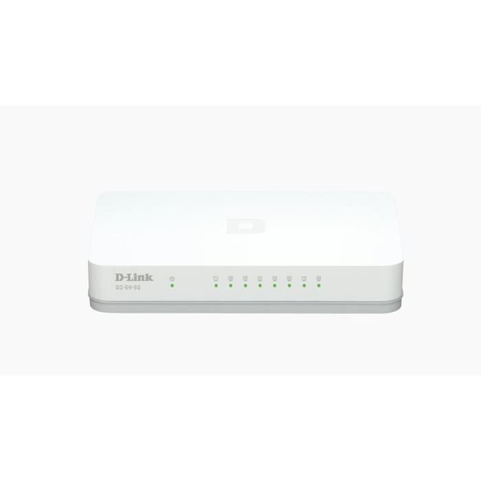 D-Link GO-SW-8G Switch de 8 puertos Gigabit D-Link GO-SW-8G Switch de 8 puertos Gigabit