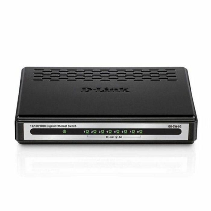 D-Link GO-SW-8G Switch de 8 puertos Gigabit D-Link GO-SW-8G Switch de 8 puertos Gigabit