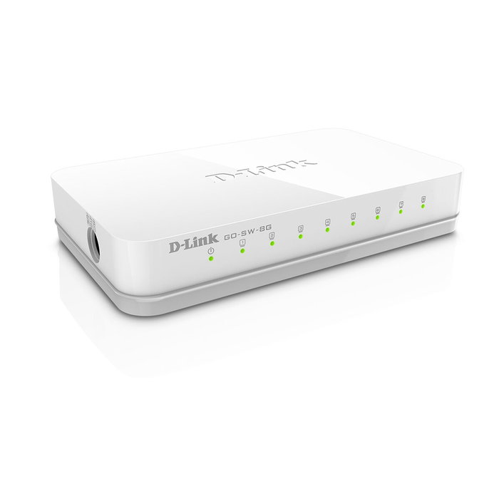 D-Link GO-SW-8G Switch de 8 puertos Gigabit D-Link GO-SW-8G Switch de 8 puertos Gigabit