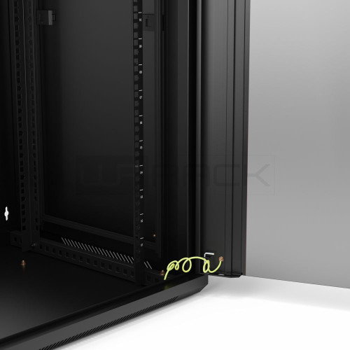 WP Armario Rack de Pared 12U WPN-RWA-12604-B Negro