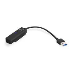 Ewent EW7017 Adaptador USB 3.1 a SATA para Disco Duro HDD SSD 2.5" Externo Alta Velocidad Compatible UASP