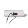 Ewent EW3935 Regleta de Escritorio con 5 Tomas y 2 Puertos USB Blanco