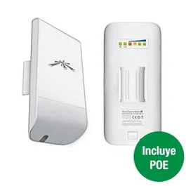 Ubiquiti NanoStation LocoM2 LOCOM2 - Antena exterior 2.4 GHz MIMO 8 dBi 150 Mbps