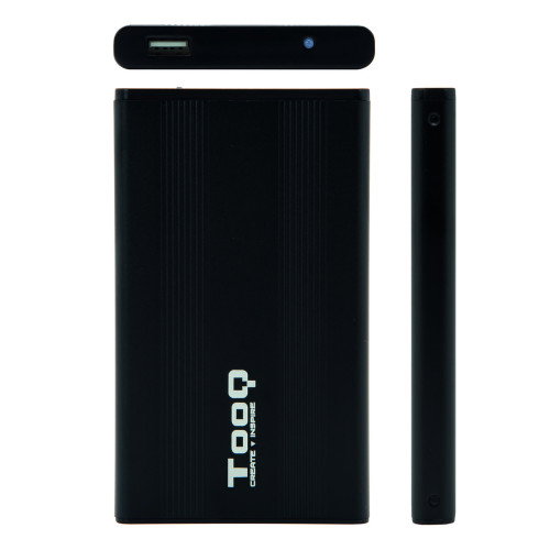 Tooq Caja HDD 2.5 SATA a USB 2.0 TQE-2510B Negra
