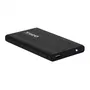 Tooq TQE-2510B Caja Externa para Disco Duro de 2.5" USB 2.0 Negro Aluminio