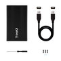 Tooq Caja HDD 2.5 SATA a USB 2.0 TQE-2510B Negra
