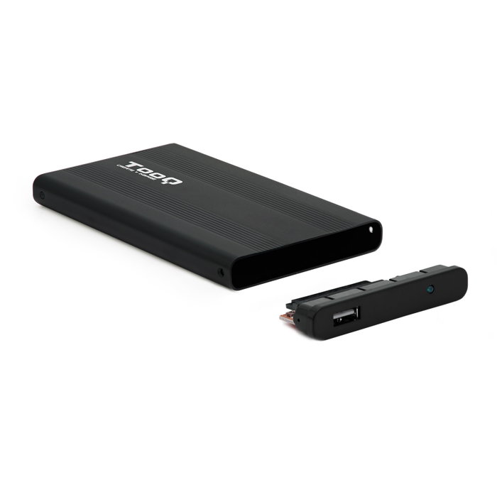 Tooq Caja HDD 2.5 SATA a USB 2.0 TQE-2510B Negra