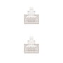 Nanocable Cable de Red RJ45 Cat.6 UTP AWG24 1m Gris