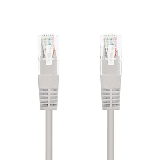 Nanocable Cable de Red RJ45 Cat6e UTP AWG24 2m Gris Nanocable Cable de Red RJ45 Cat6e UTP AWG24 2m Gris