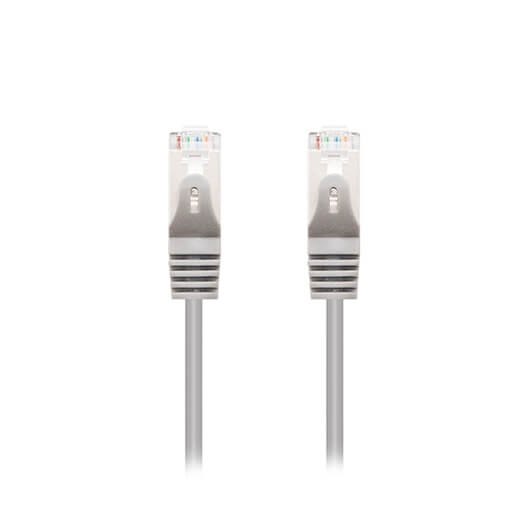 Nanocable 10.20.0810 Cable de Red FTP Cat6 RJ45 Macho/Macho 10m Gris AWG24 100% Cobre Nanocable 10.20.0810 Cable de Red FTP Cat6 RJ45 Macho/Macho 10m Gris AWG24 100% Cobre