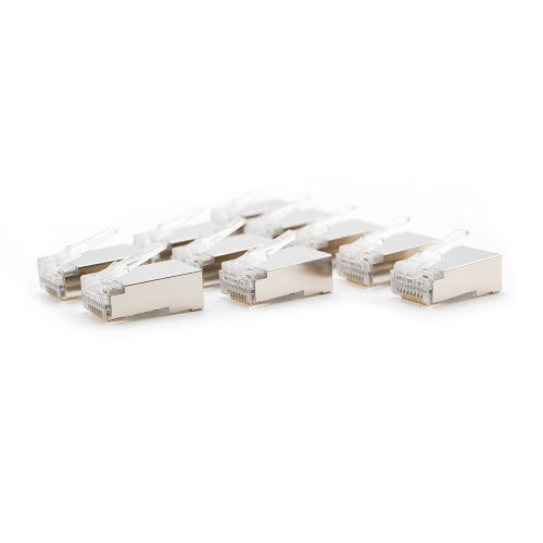 Nanocable Conector RJ45 8 Hilos FTP CAT.5e (10 Unidades) Nanocable Conector RJ45 8 Hilos FTP CAT.5e (10 Unidades)