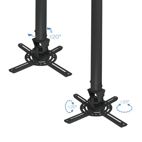 Tooq Soporte de Techo para Proyector PJ3030TN-B Negro Tooq Soporte de Techo para Proyector PJ3030TN-B Negro