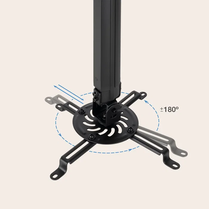 Tooq Soporte de Techo para Proyector PJ3030TN-B Negro